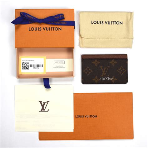 louis vuitton authenticity card.